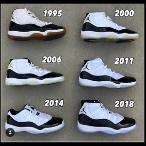 🎁 AIR JORDAN 11 RETRO Dark Concord SZ 12